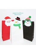 Standing Bags - Christmas (Santa, Snowman & Penguin)